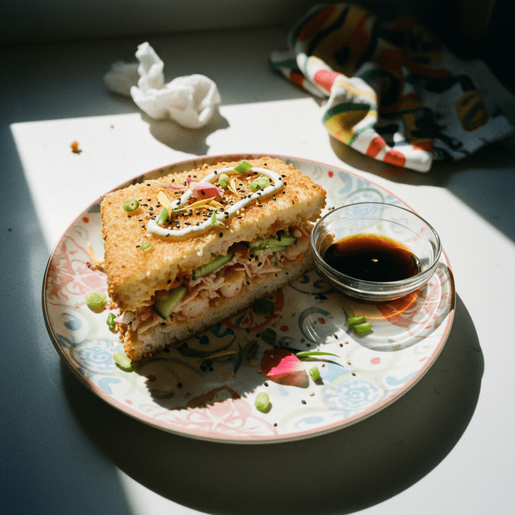 Fried Sushi Sandwich
