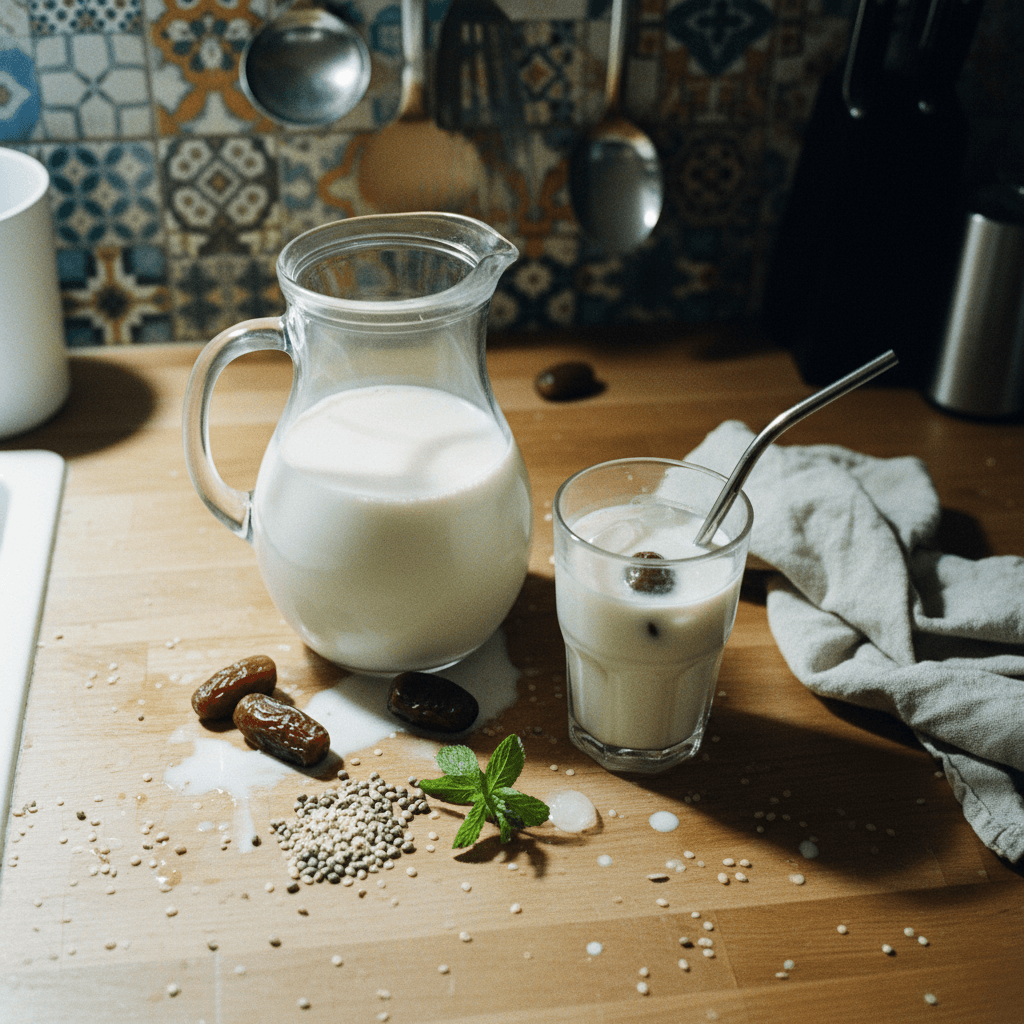 Homemade Hempseed Milk