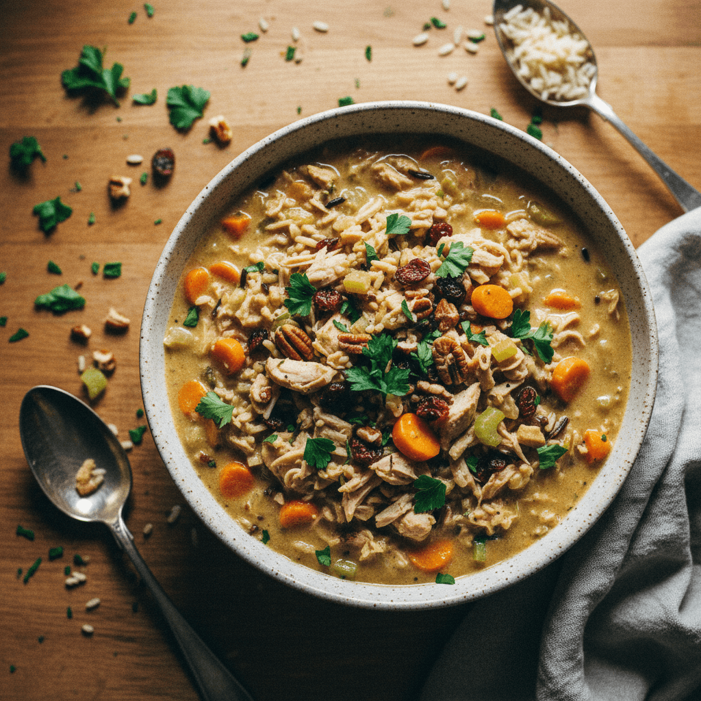 Hearty Turkey and Wild Rice Stew