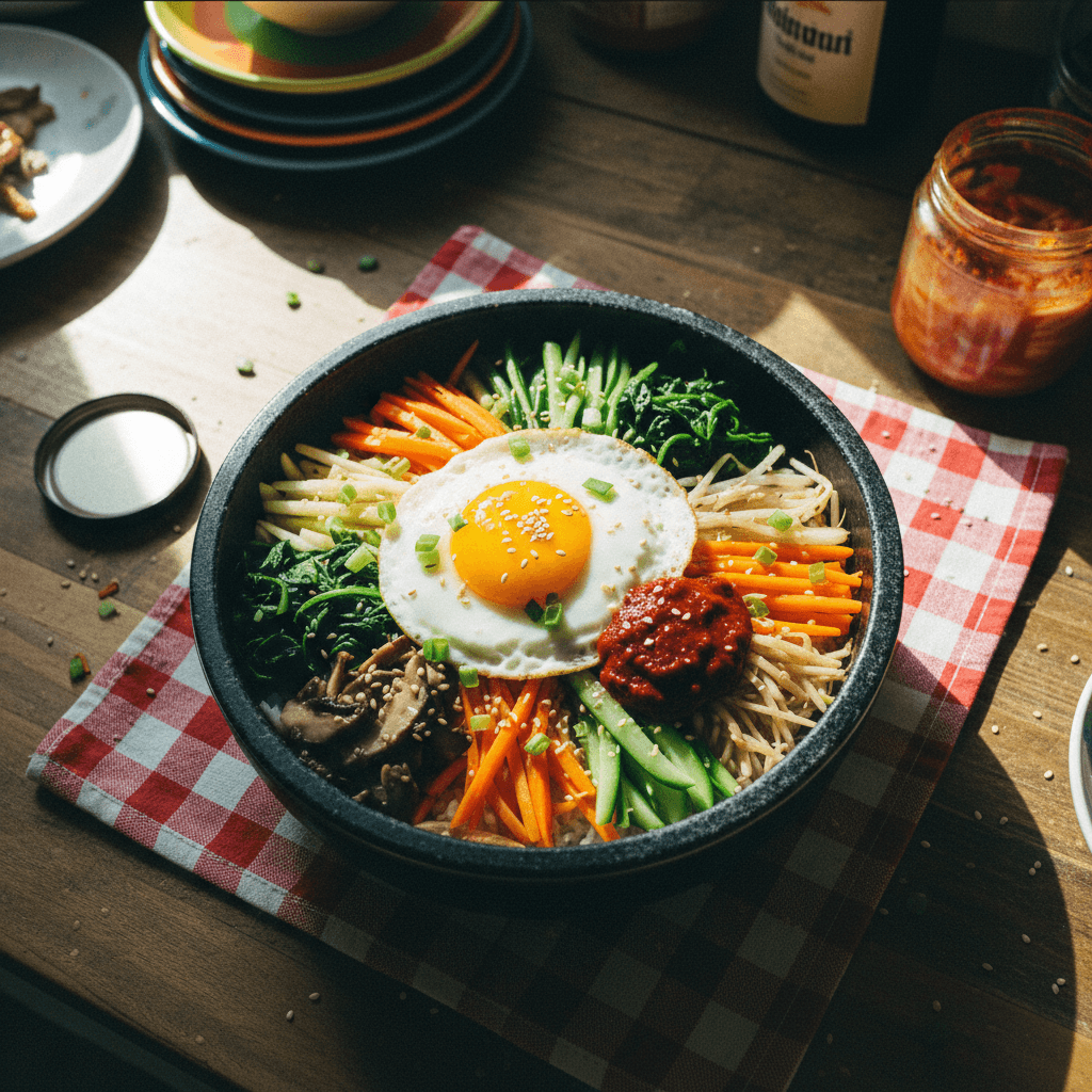 Bibimbap Improvisado
