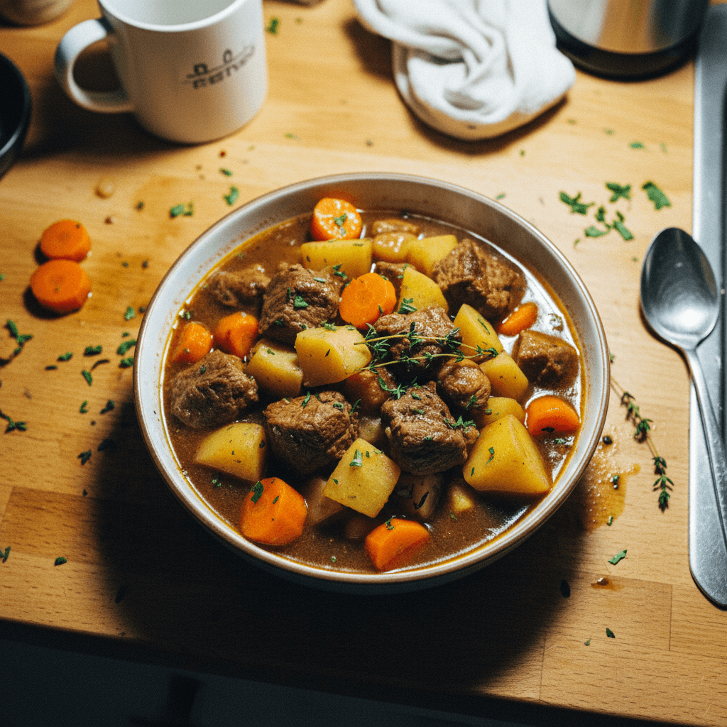 Hearty Beef and Root Vegetable Stew