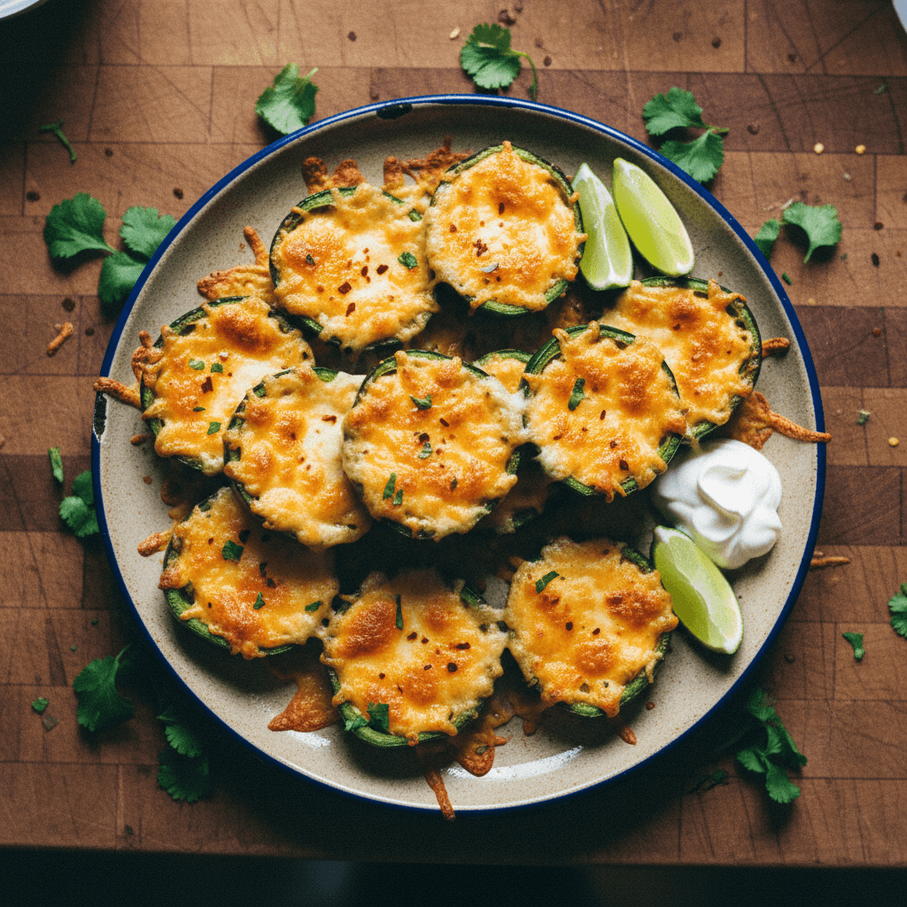 Spicy Cheese-Stuffed Jalapeños