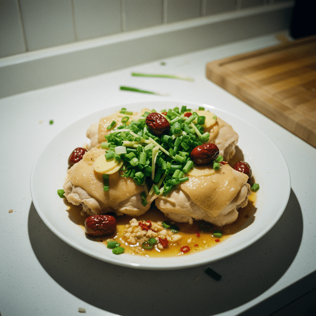 Juicy Scallion Chicken