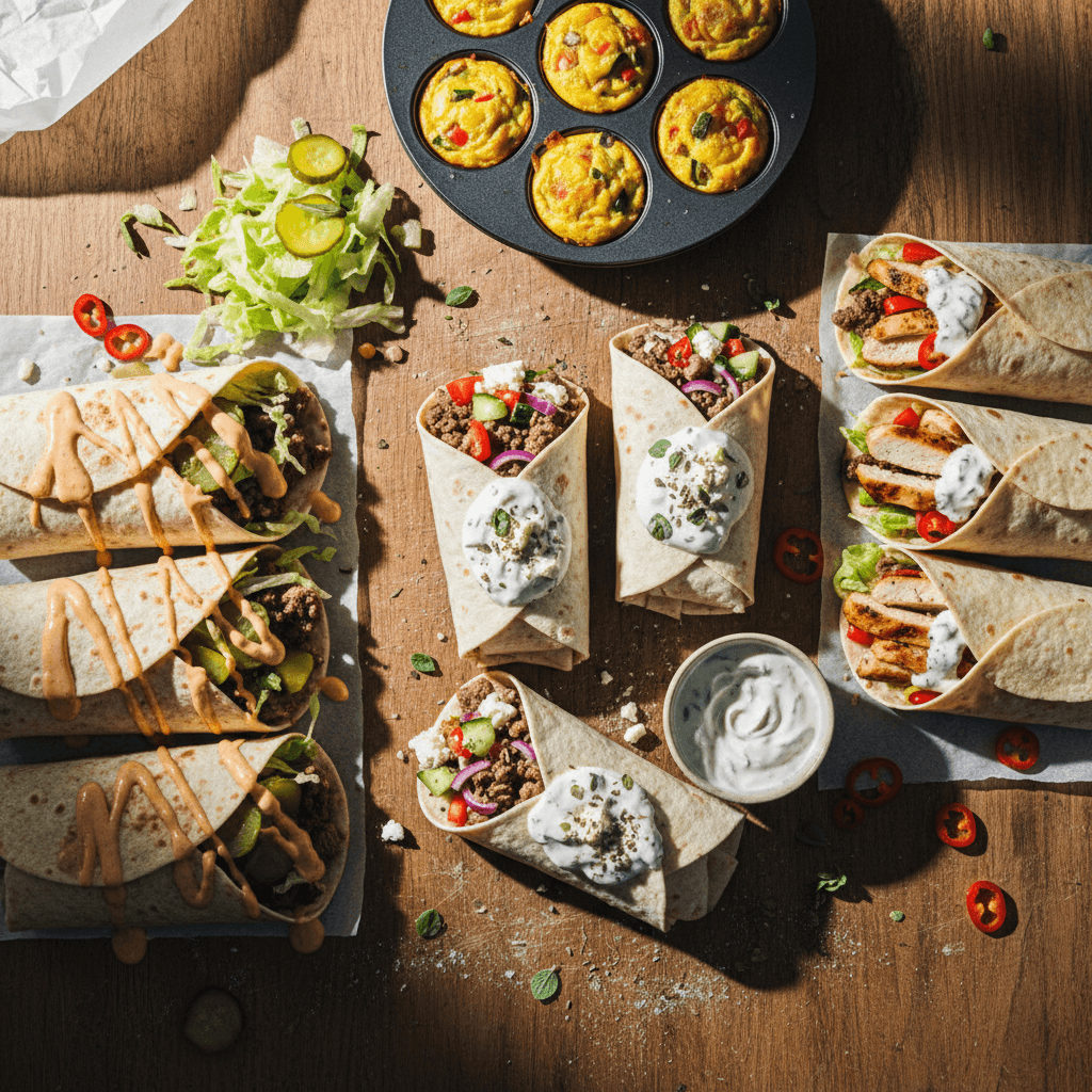 Big Mac Burritos (Meal Prep)