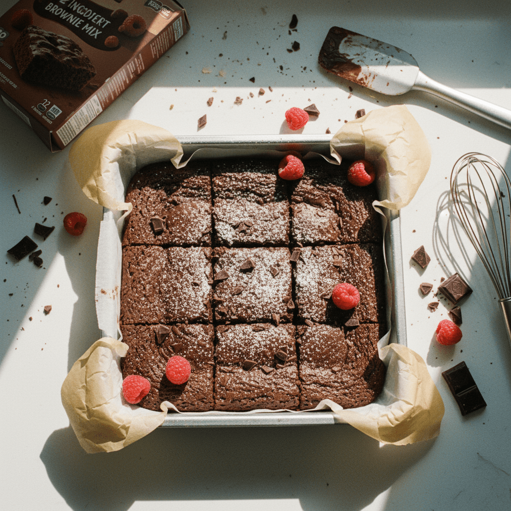2-Ingredient Tofu Brownies