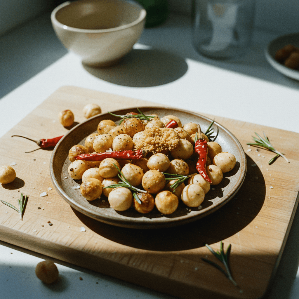 Rosemary Seasoned Macadamia Nuts