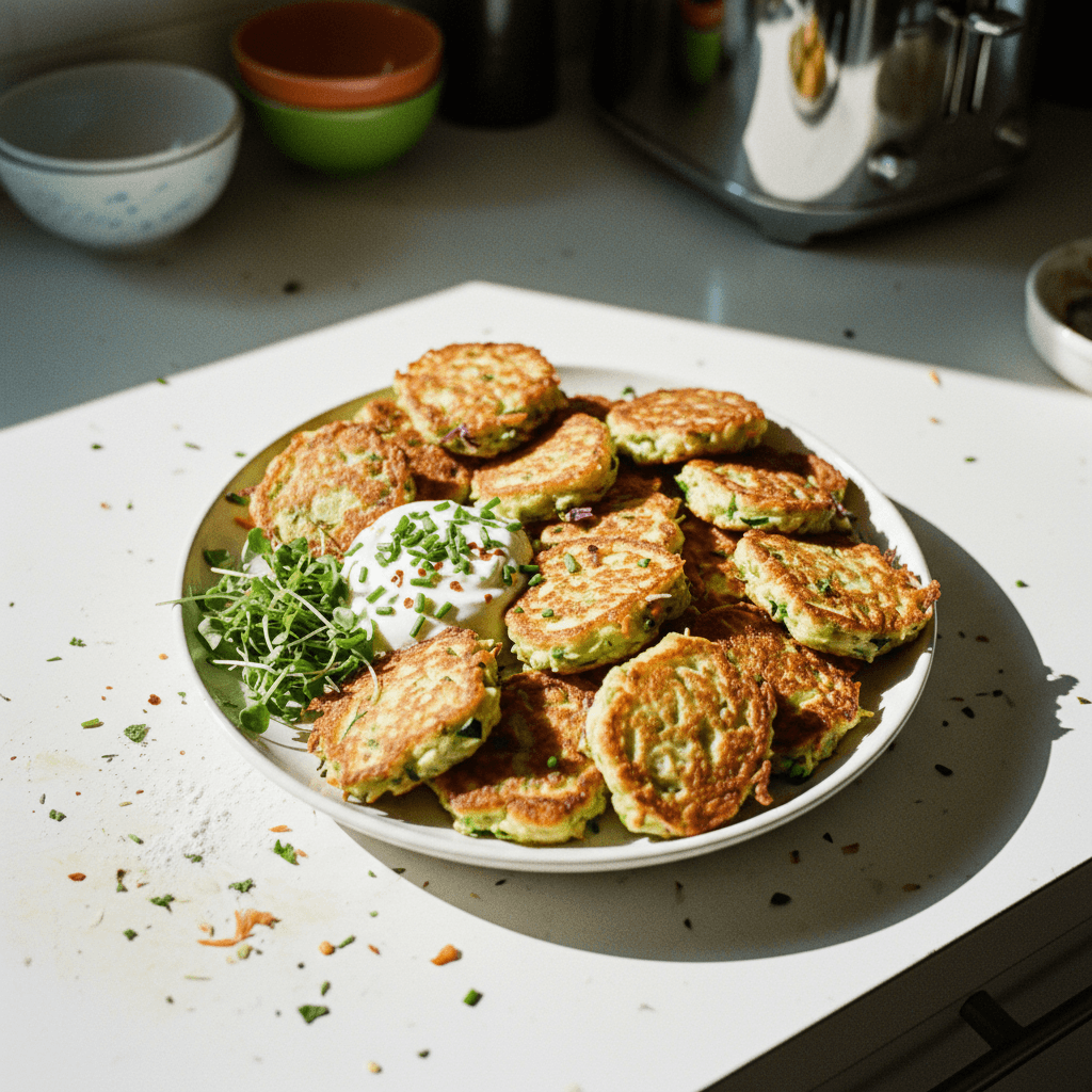 Hidden Veggie Pancake Bites