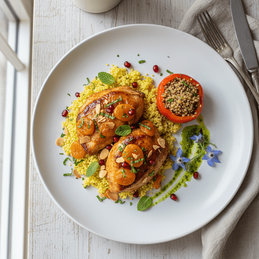 Roasted Pork Tenderloin with Fresh Plum Sauce