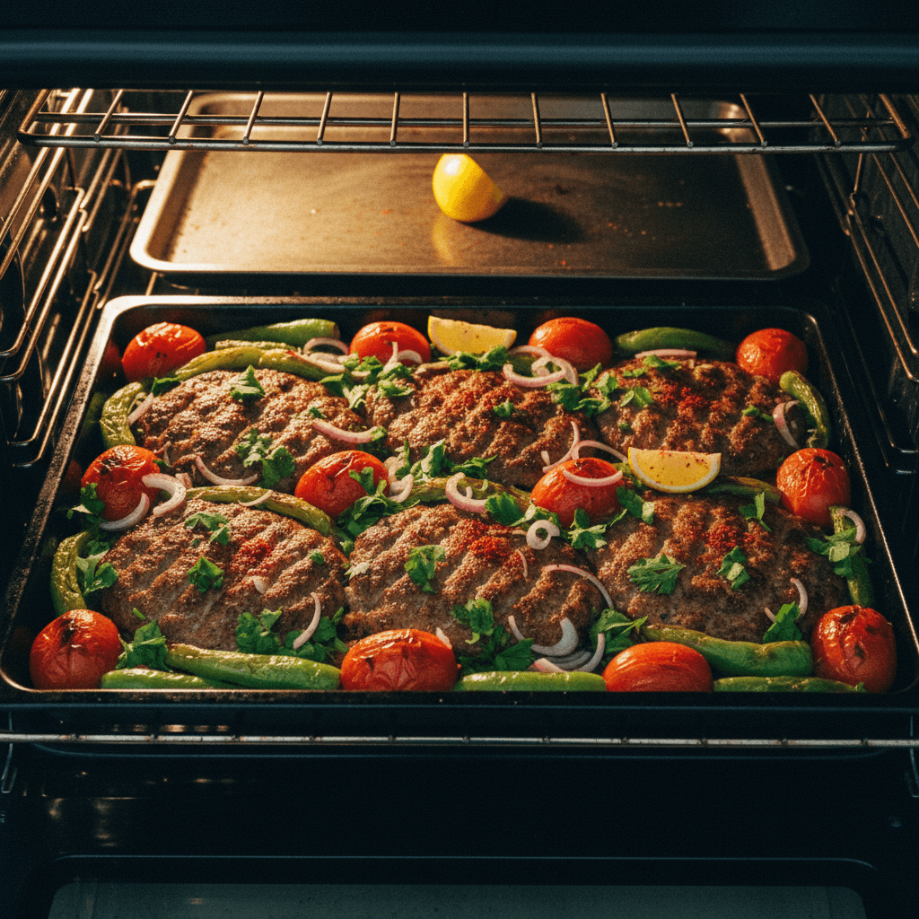 کبابتابه داخل فر