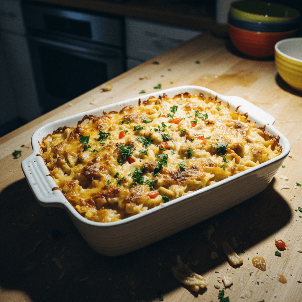 Creamy Chicken Tetrazzini