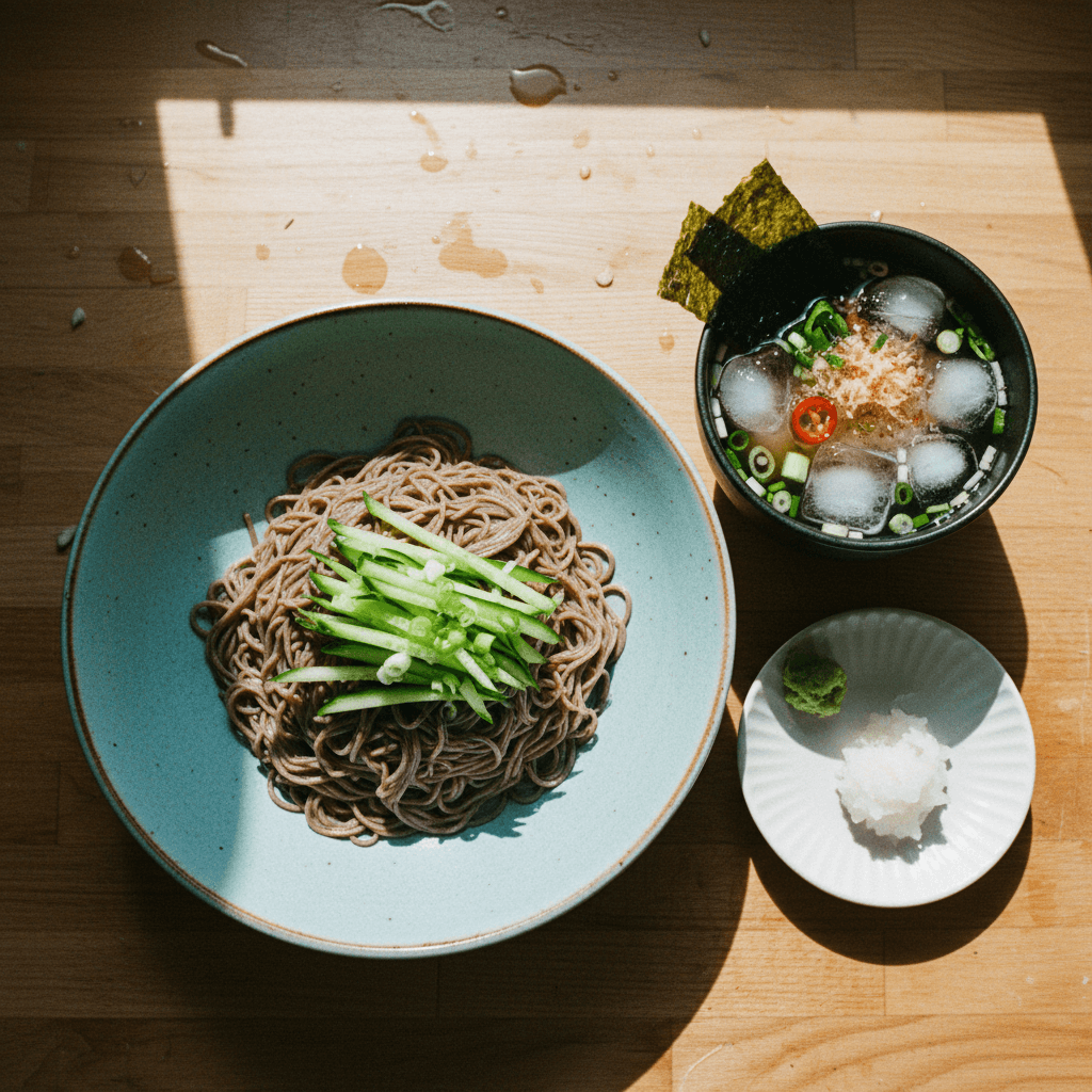 Memil Guksu (Cold Soba Noodles)