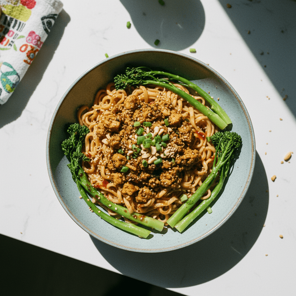 Tofu Dan Dan Noodles