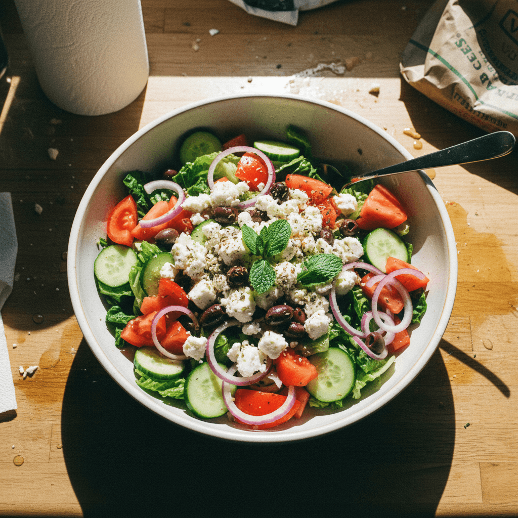 Trader Joe's Greek Salad with Feta