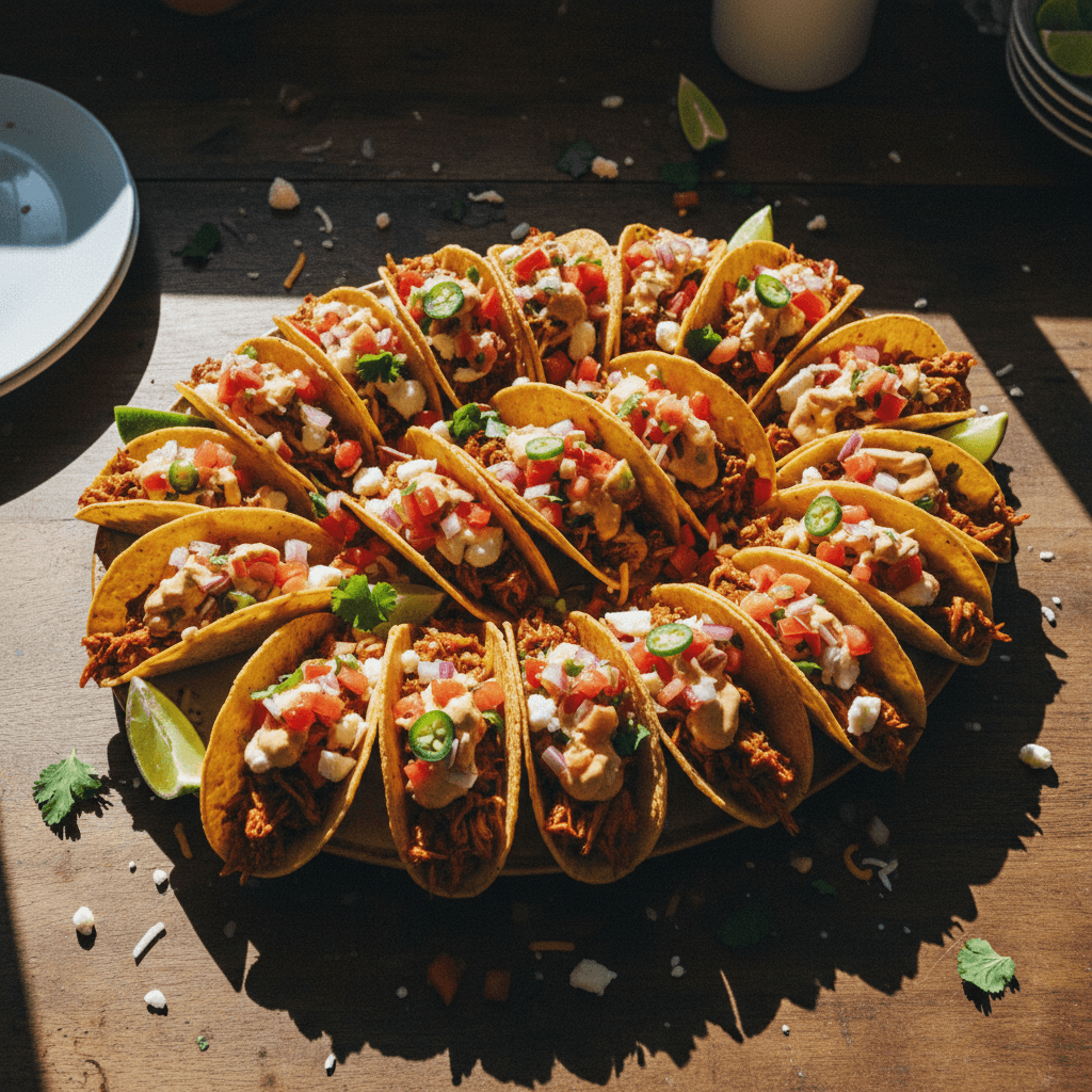 Crispy Chipotle Chicken Tacos