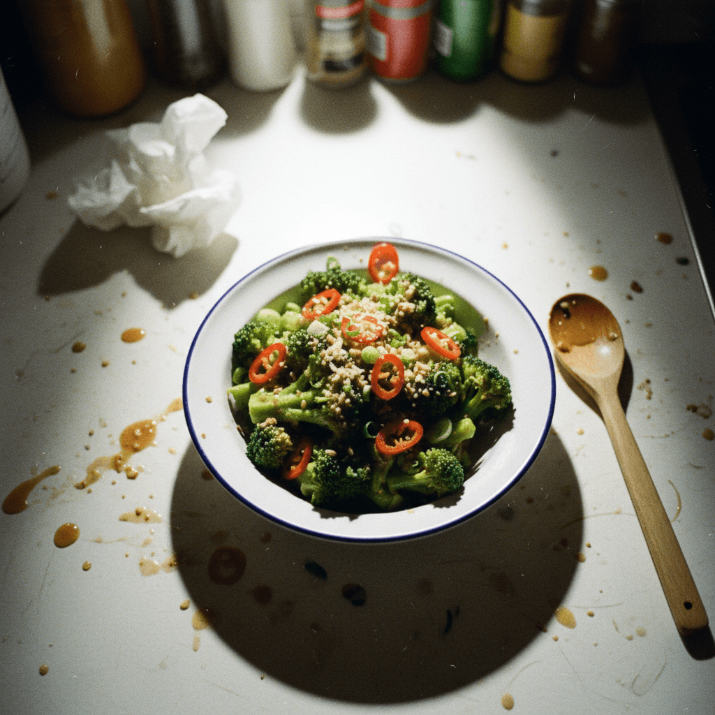 Crisp & Bright Garlic Broccoli