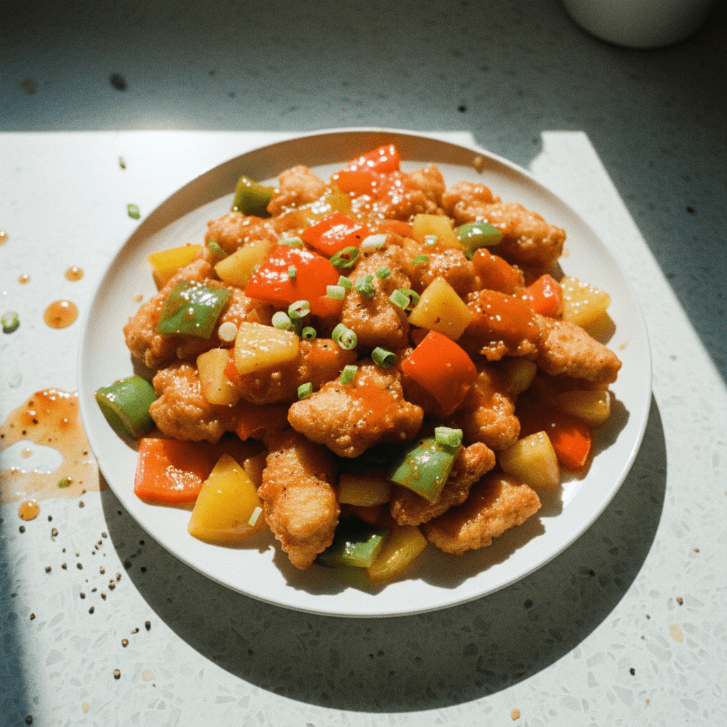 Sweet and Sour Fish Fillet
