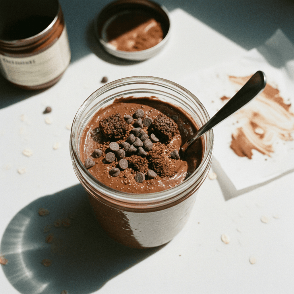 Brownie Batter Overnight Oats