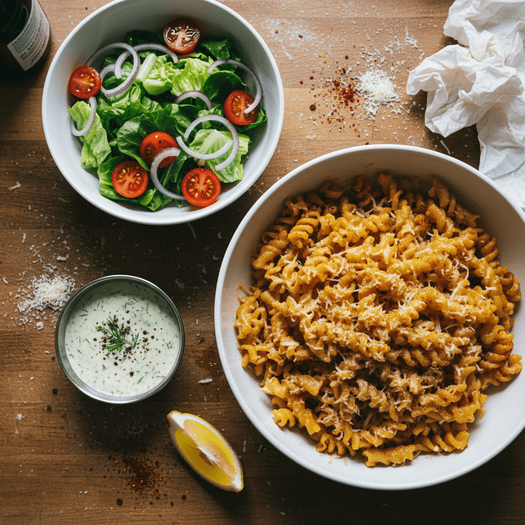 Pasta Crujiente al Horno que Arrasa en Redes