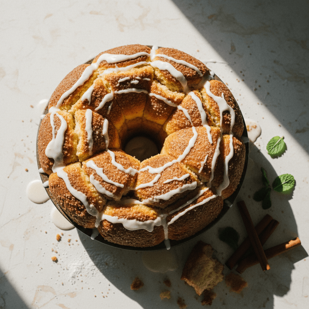 4-Ingredient Cinnamon Pull-Apart Bread