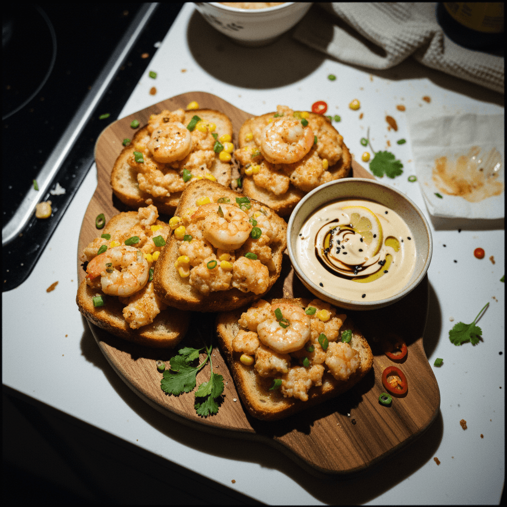 Shrimp Toast Façon Hongkongaise