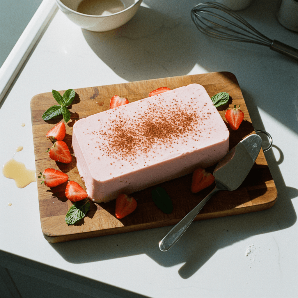 Strawberry Milk Gelatin / Gelatina de Fresa con Leche