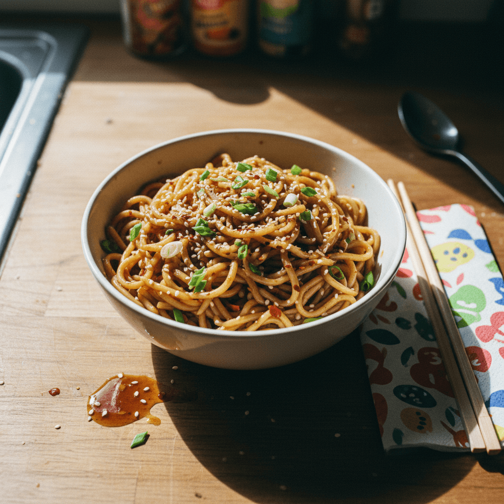 Garlic Chili Noodles