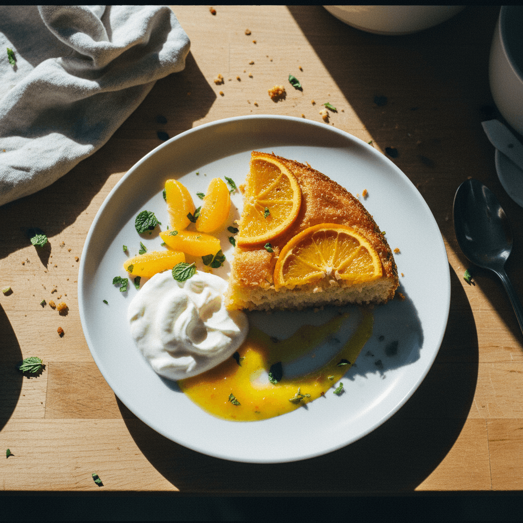 Premium Orange Phyllo Cake