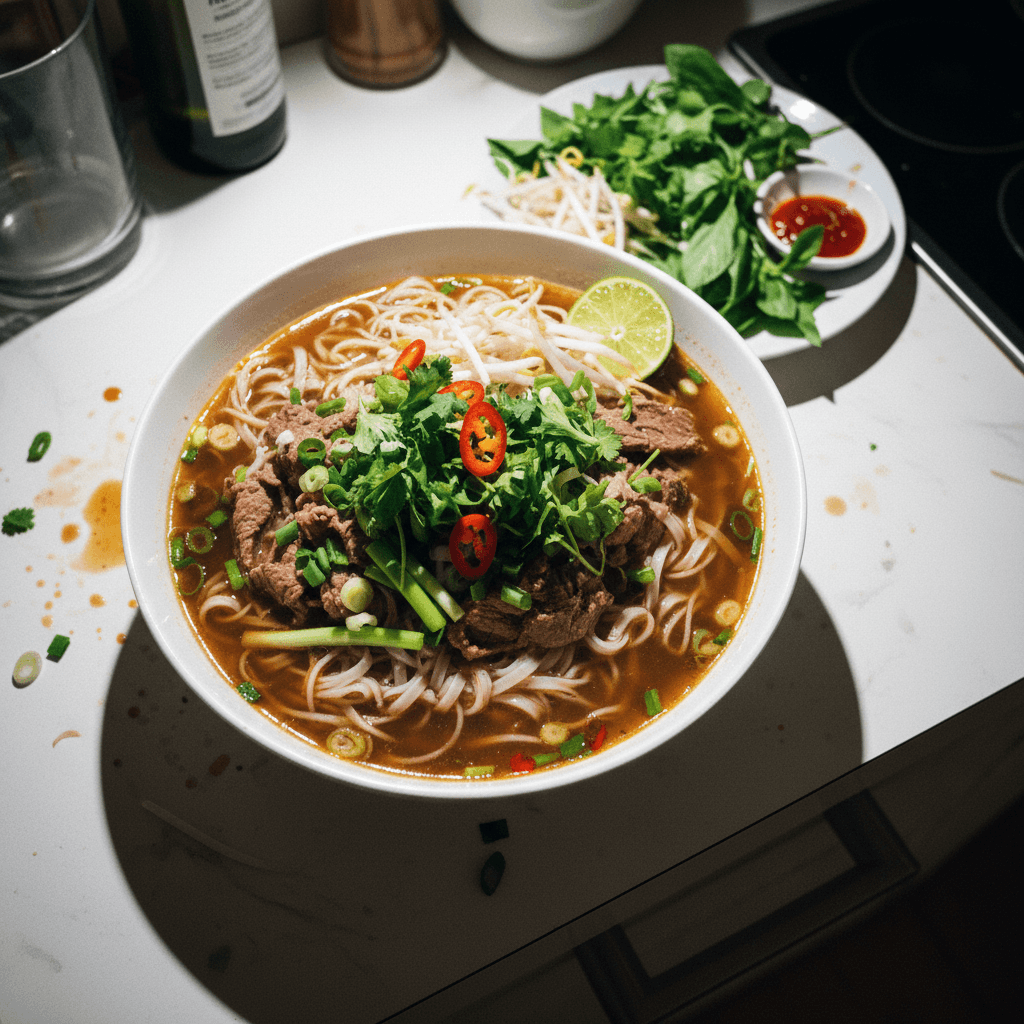 Restaurant-Level Pho for Meal Prep