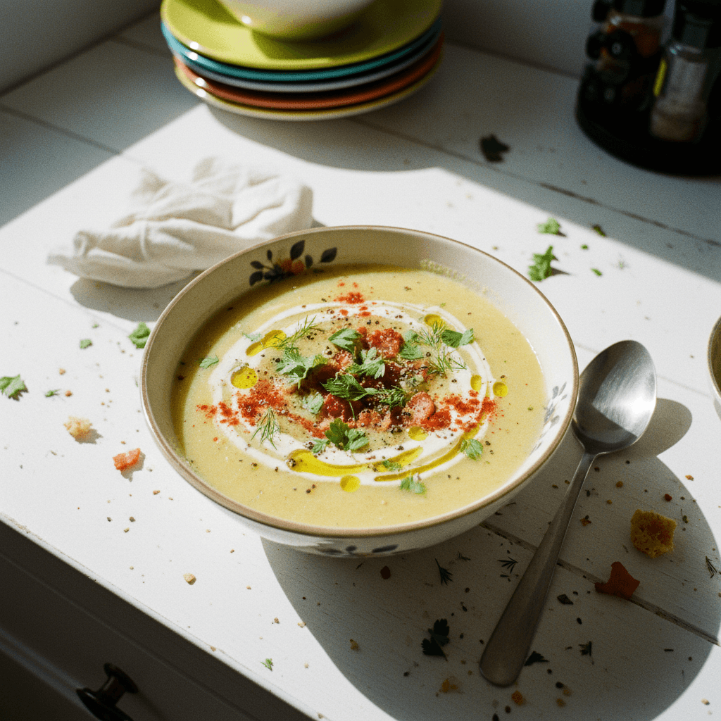 Remy's Potato and Leek Soup (from Ratatouille)