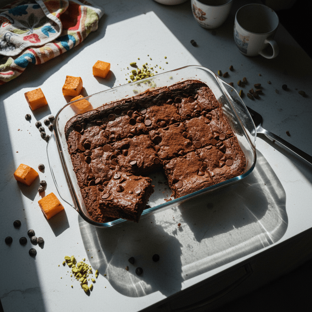 3-Ingredient Butternut Brownies