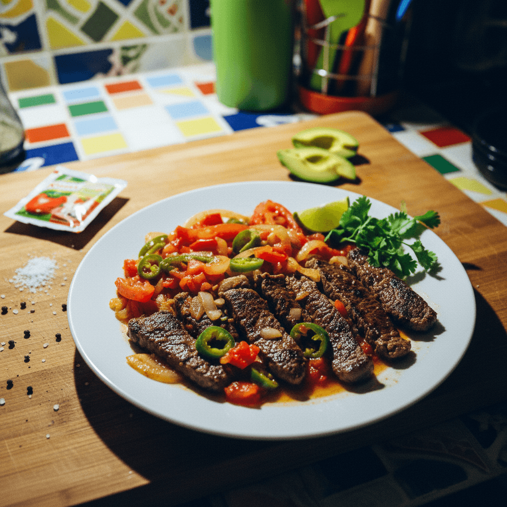 Bistec a la Mexicana