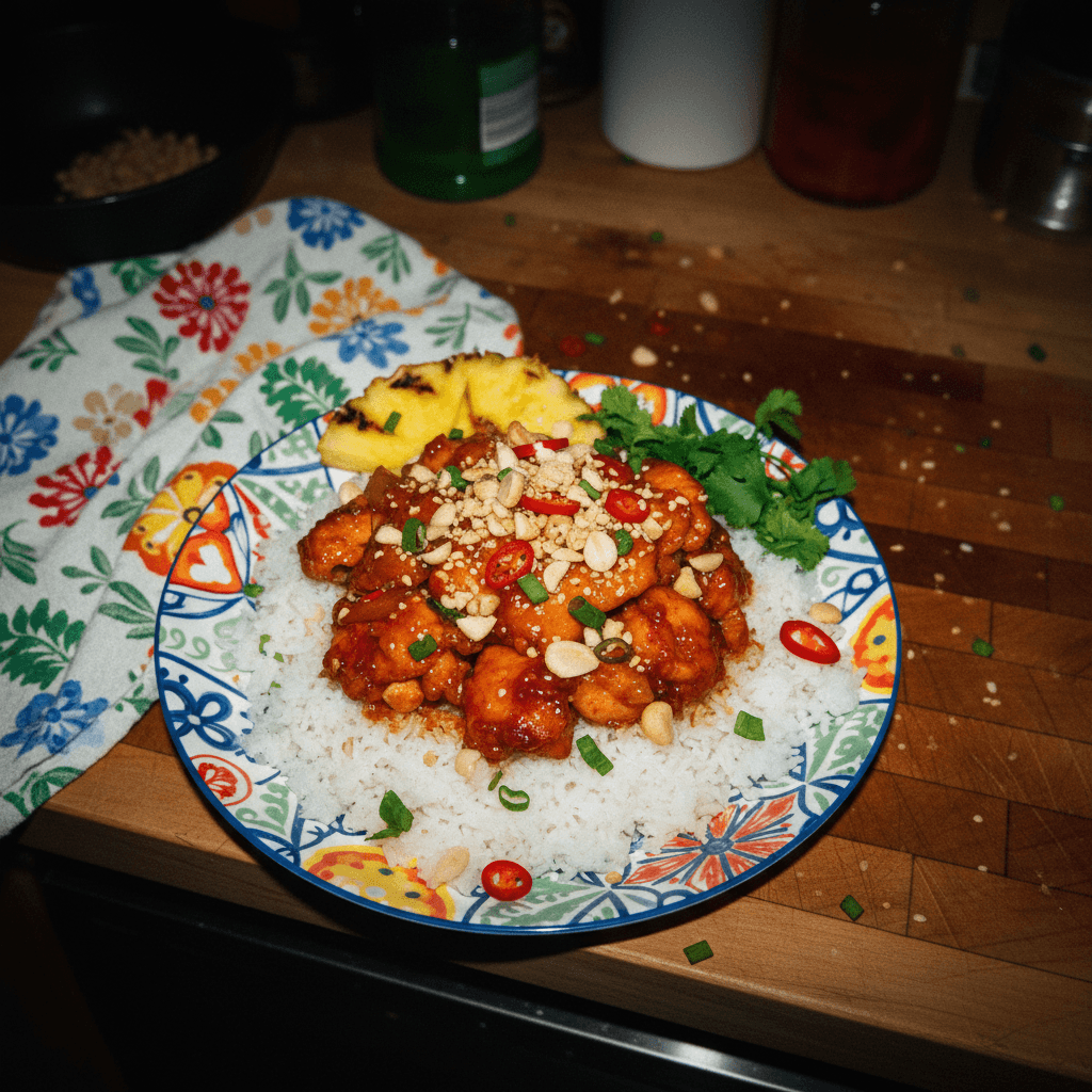 Hawaiian Style Fusion Chicken