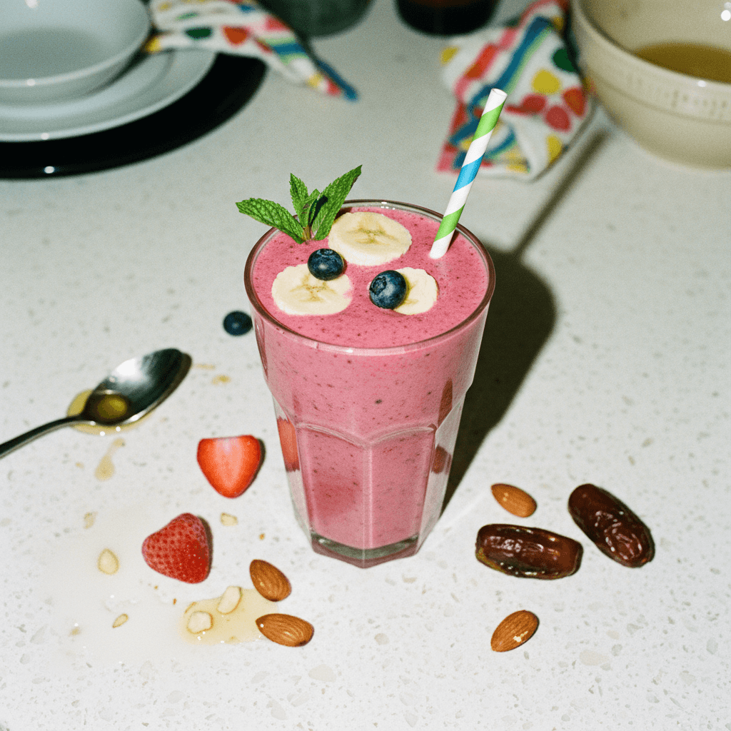 Mixed Berry Banana Smoothie