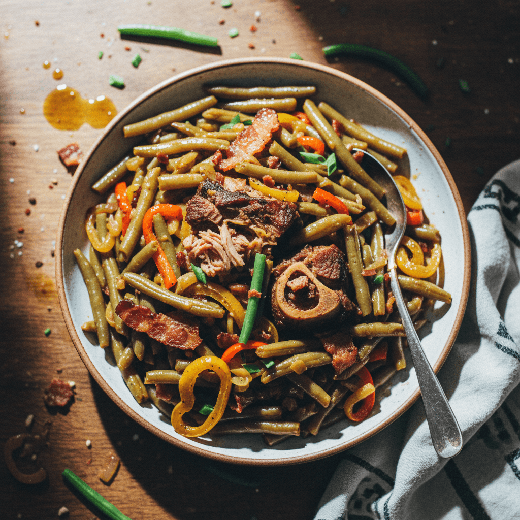 Southern Smothered Green Beans