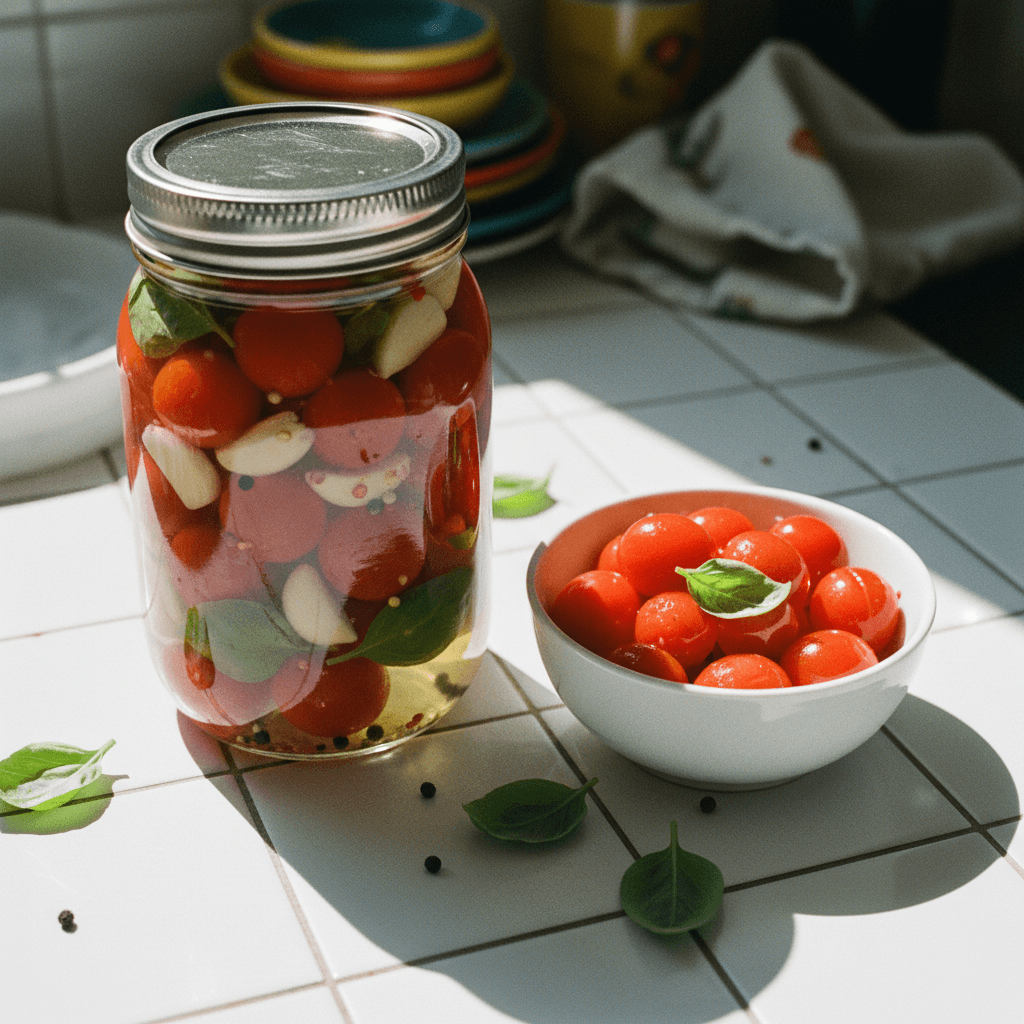 Pickled Cherry Tomatoes