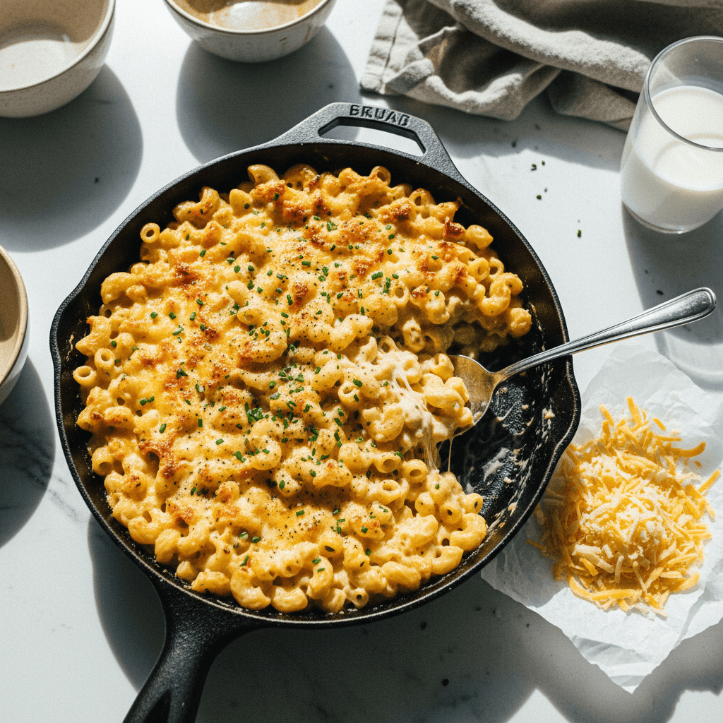 Creamy Baked Mac and Cheese