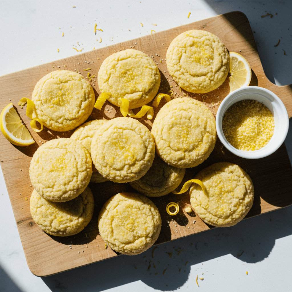 Lemon Sugar Cookies