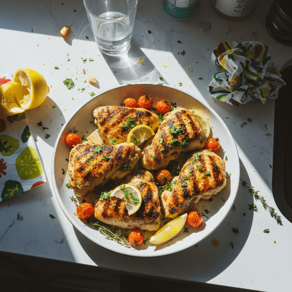 Lemon-Herb Grilled Chicken