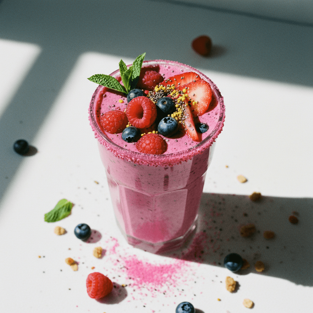 Erewhon Berry Collagen Adaptogen Smoothie