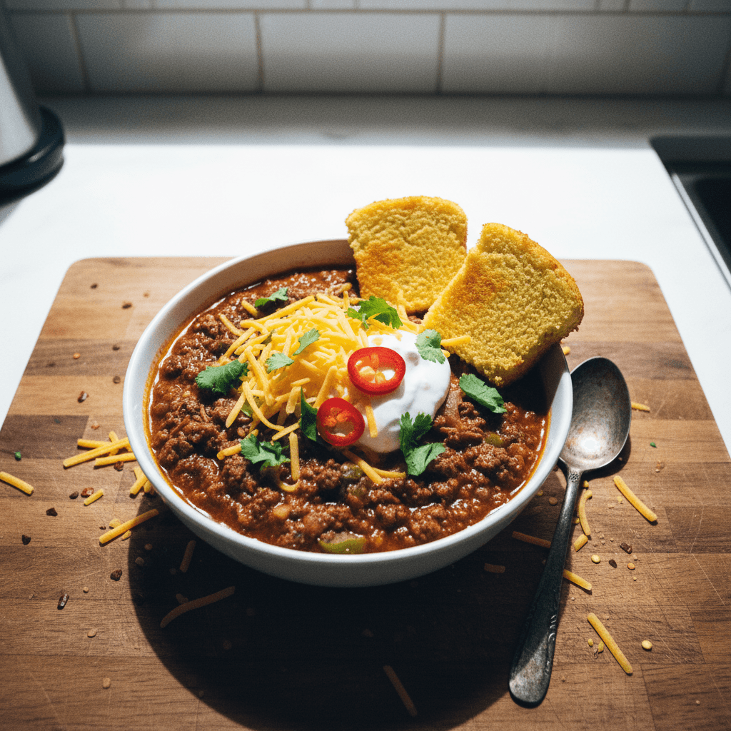 Texas Chili (No Beans!)