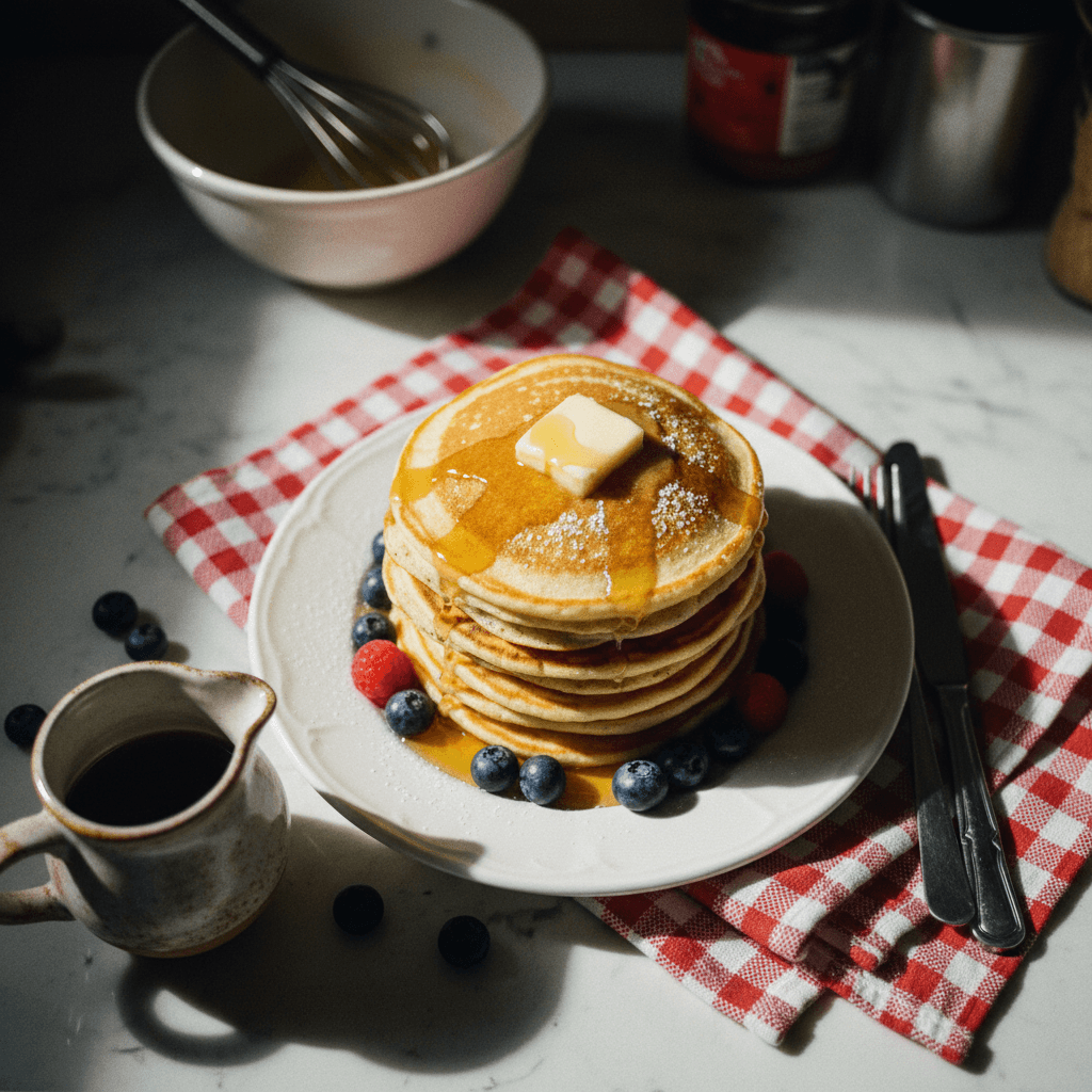 The Best Fluffy Pancakes