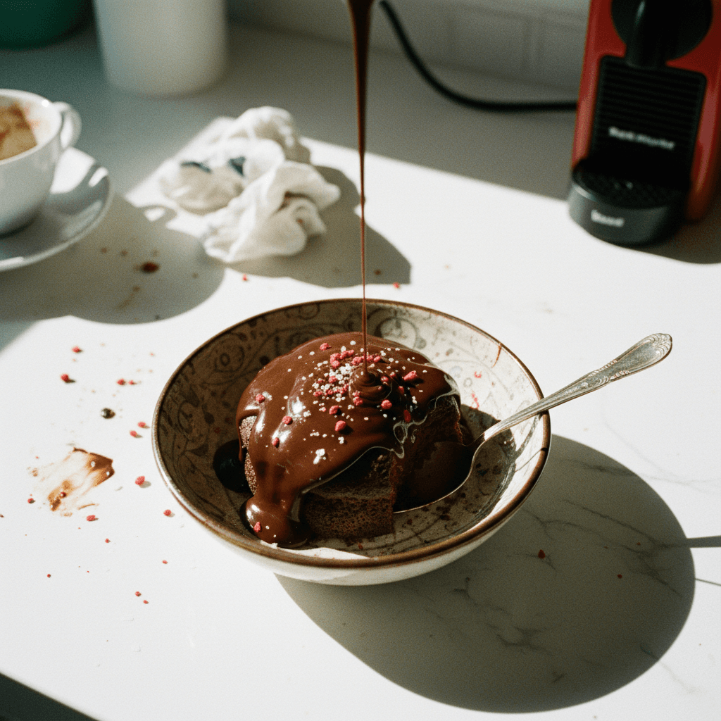 Two-Minute Dump Cake (Depression/Wacky Cake)