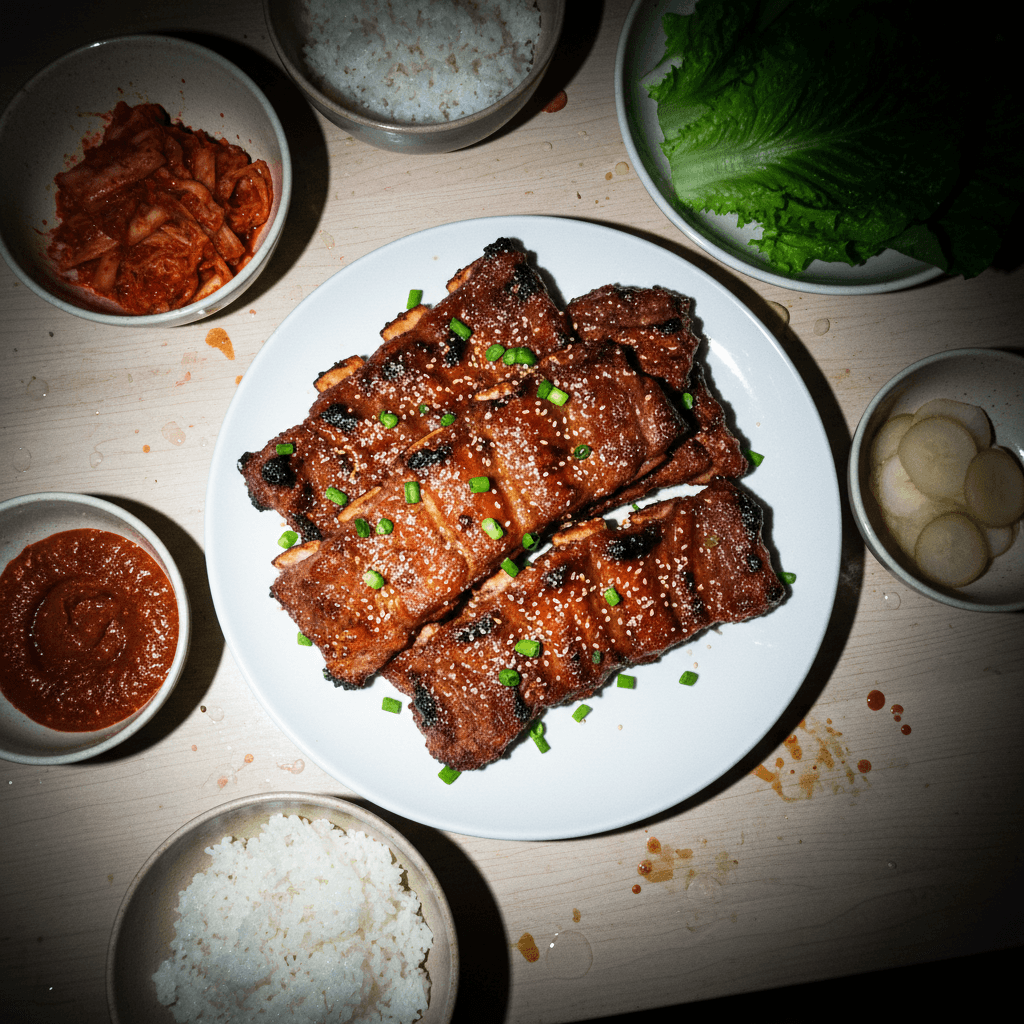 Galbi (Korean BBQ Short Ribs)