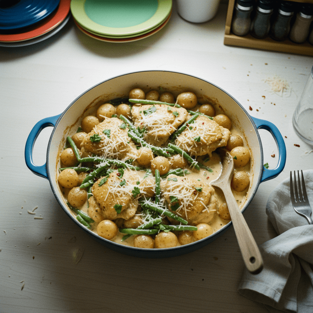 One Pan Comfort Chicken