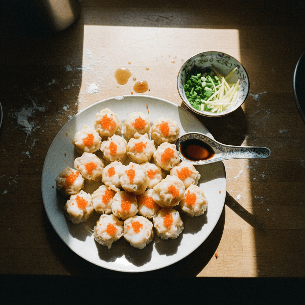 Prawn and Scallop Siu Mai