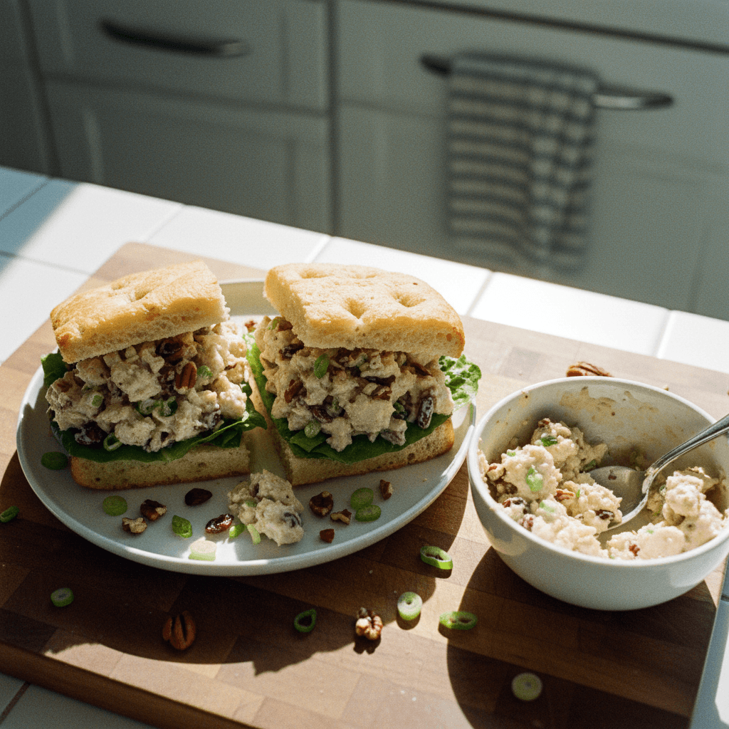 Cranberry Pecan Chicken Salad