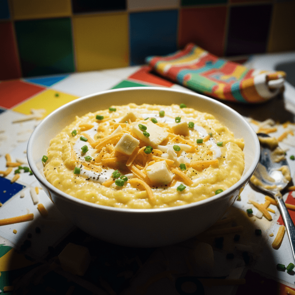 Creamy Cheesy Grits