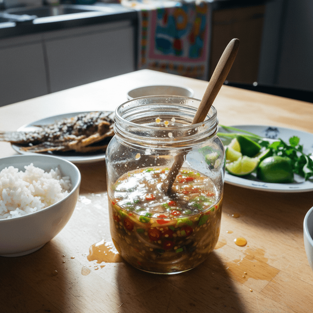 Prik Nam Pla (Thai Chili Fish Sauce)