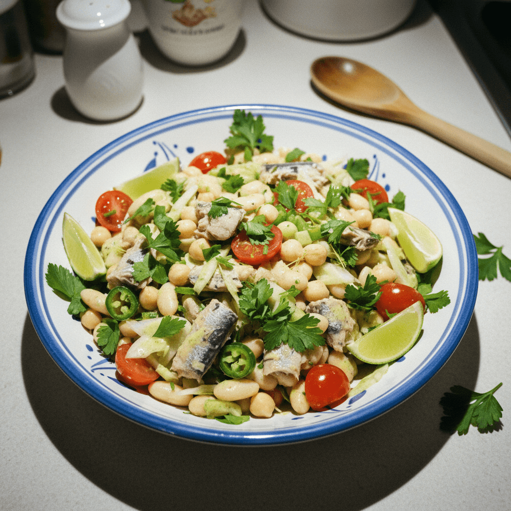 The Midlife Mediterranean Sardine Salad