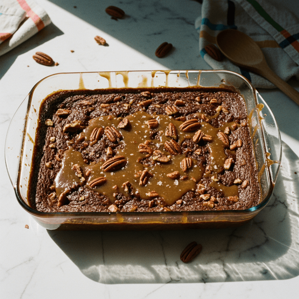 Butter Pecan Sticky Toffee Pudding